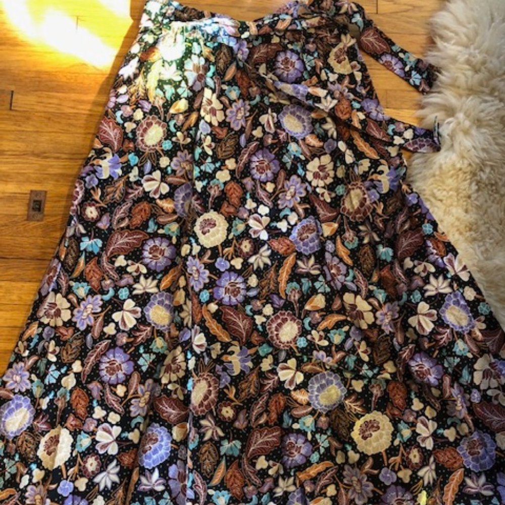 Ann Taylor Floral Maxi Skirt